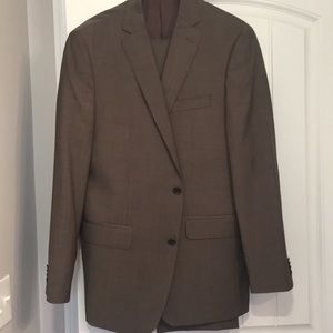 Men's brown suit